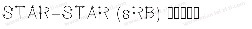 STAR+STAR (sRB)字体转换